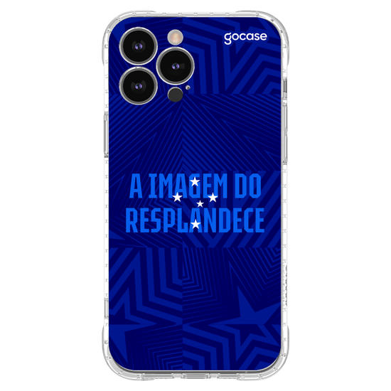 Capinha para celular  Cruzeiro - Imagem Resplandece Pattern