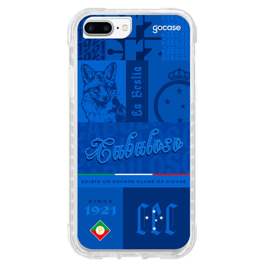 Capinha para celular  Cruzeiro - Mosaico Cabuloso