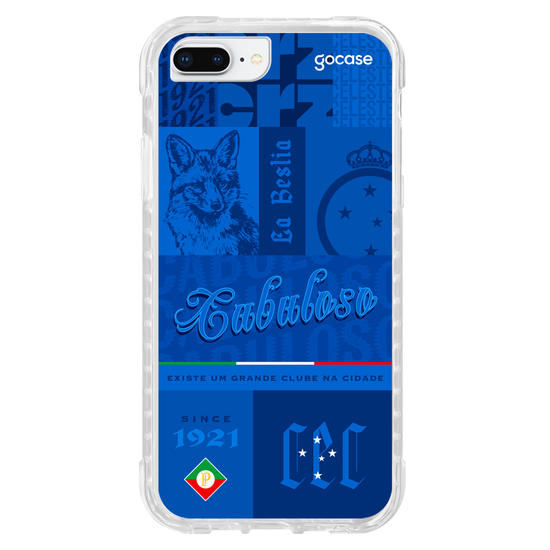 Capinha para celular  Cruzeiro - Mosaico Cabuloso