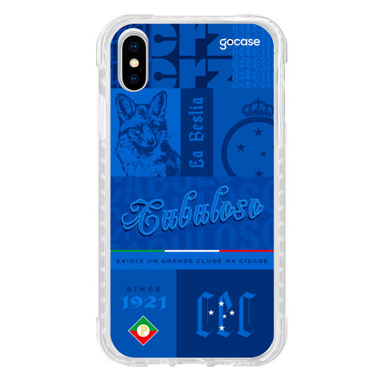 Capinha para celular  Cruzeiro - Mosaico Cabuloso