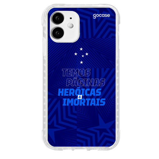 Capinha para celular  Cruzeiro - Páginas Heróicas e Imortais