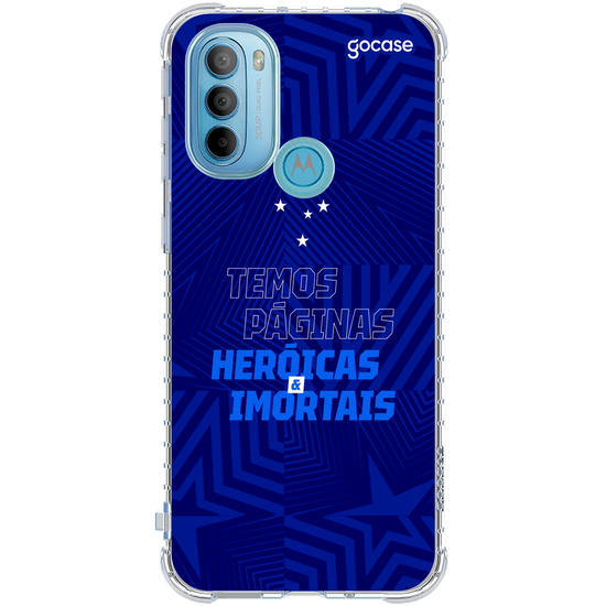 Capinha para celular  Cruzeiro - Páginas Heróicas e Imortais