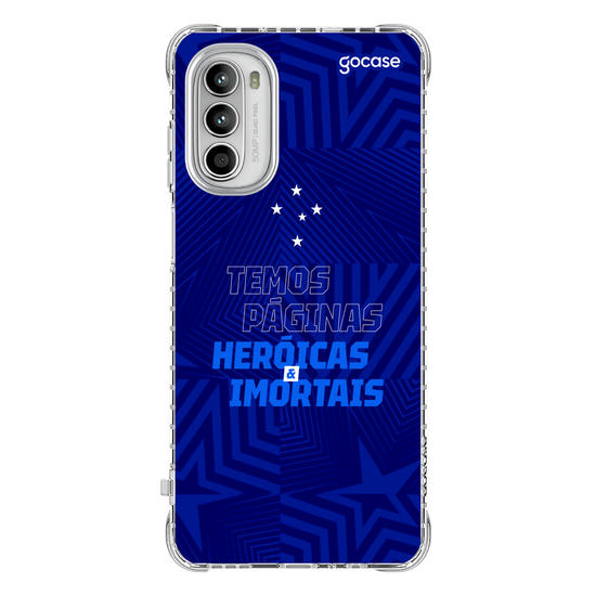 Capinha para celular  Cruzeiro - Páginas Heróicas e Imortais