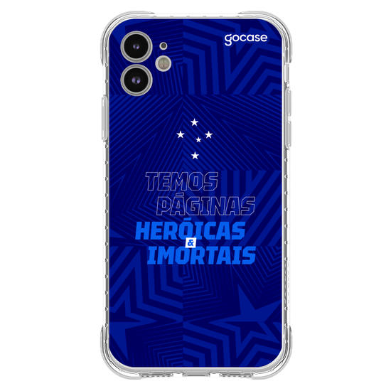 Capinha para celular  Cruzeiro - Páginas Heróicas e Imortais