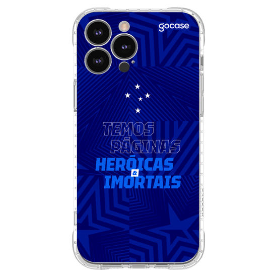 Capinha para celular  Cruzeiro - Páginas Heróicas e Imortais
