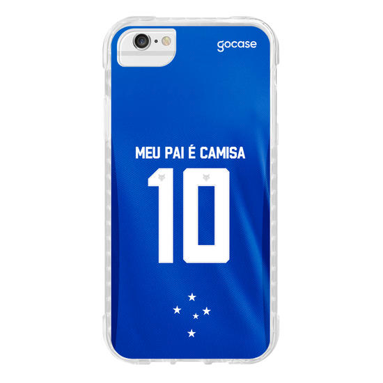 Capinha para celular  Cruzeiro - Pai Camisa 10