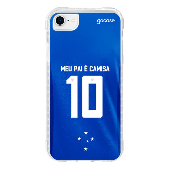 Capinha para celular  Cruzeiro - Pai Camisa 10