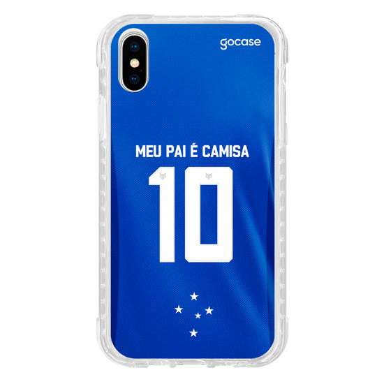 Capinha para celular  Cruzeiro - Pai Camisa 10