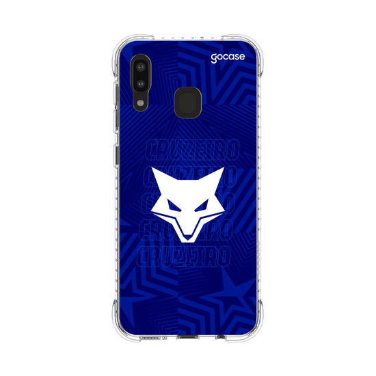 Capinha para celular  Cruzeiro - Raposa Badge Pattern
