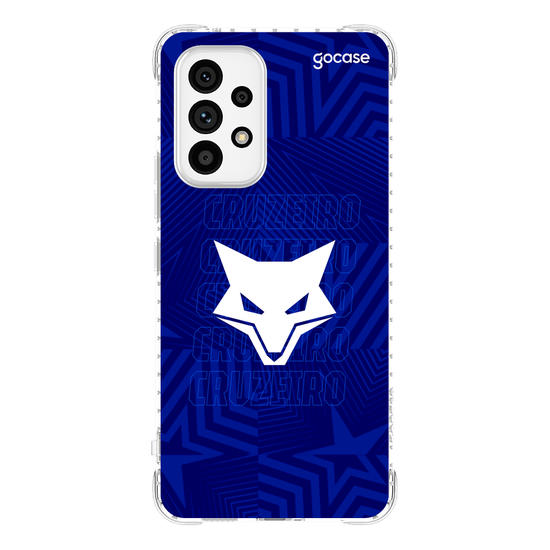 Capinha para celular  Cruzeiro - Raposa Badge Pattern