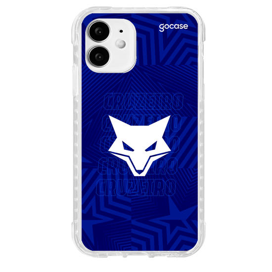 Capinha para celular  Cruzeiro - Raposa Badge Pattern