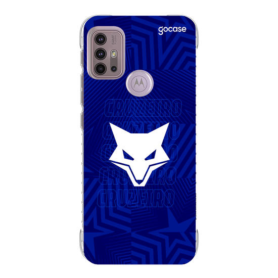 Capinha para celular  Cruzeiro - Raposa Badge Pattern