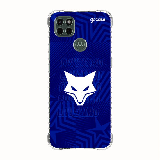 Capinha para celular  Cruzeiro - Raposa Badge Pattern