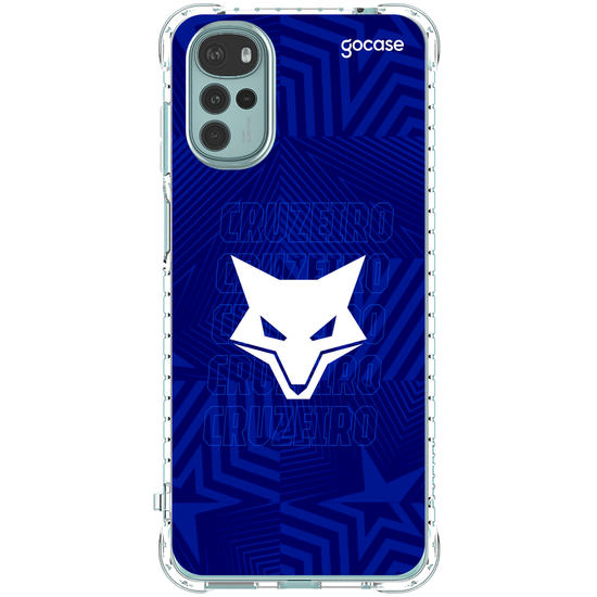 Capinha para celular  Cruzeiro - Raposa Badge Pattern