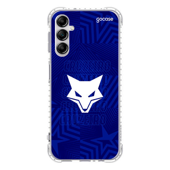 Capinha para celular  Cruzeiro - Raposa Badge Pattern