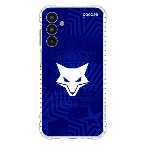 Capinha para celular  Cruzeiro - Raposa Badge Pattern