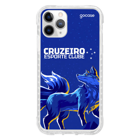 Capinha para celular  Cruzeiro - Raposa Céu Estrelado