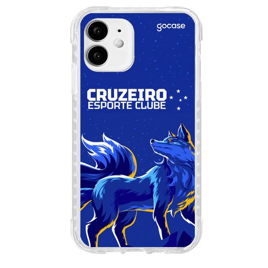 Capinha para celular  Cruzeiro - Raposa Céu Estrelado