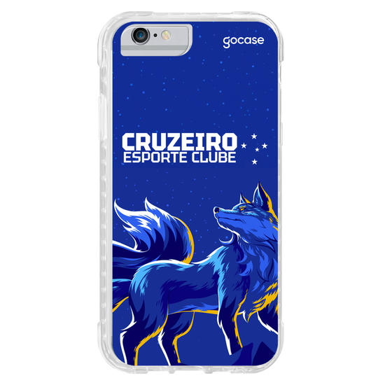 Capinha para celular  Cruzeiro - Raposa Céu Estrelado