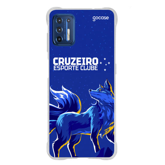 Capinha para celular  Cruzeiro - Raposa Céu Estrelado