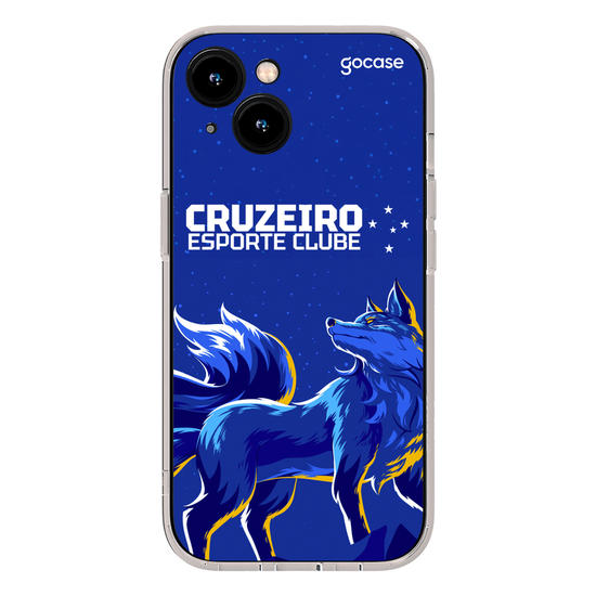 Capinha para celular  Cruzeiro - Raposa Céu Estrelado