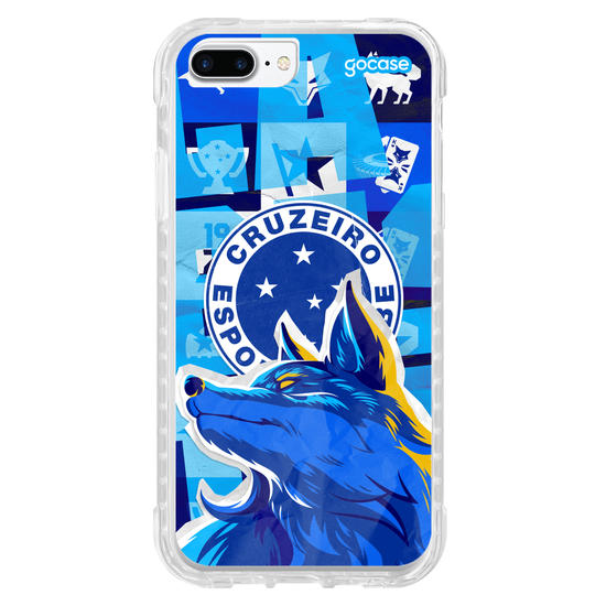 Capinha para celular  Cruzeiro - Raposa Icons Capinha para celular  Cruzeiro - Raposa Icons