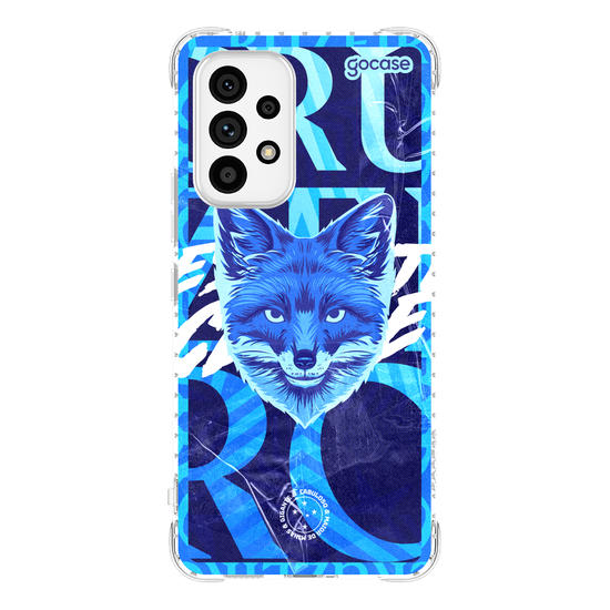 Capinha para celular  Cruzeiro - Raposa Lettering