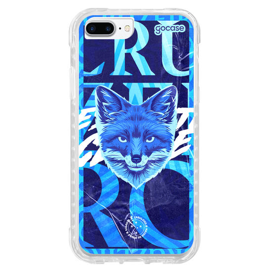 Capinha para celular  Cruzeiro - Raposa Lettering