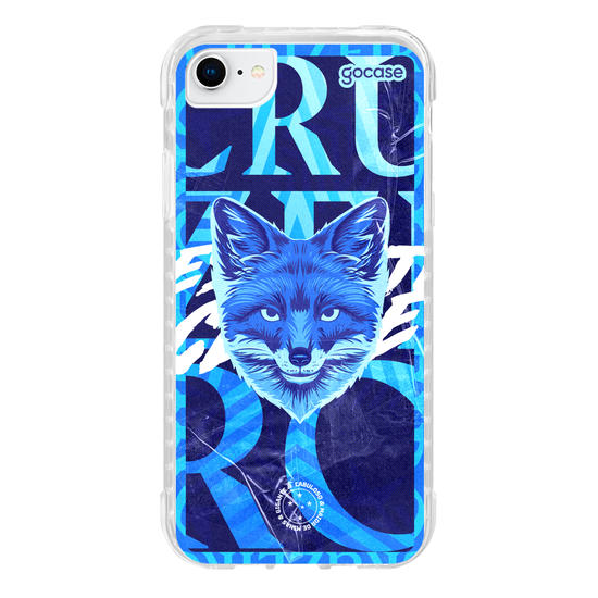 Capinha para celular  Cruzeiro - Raposa Lettering