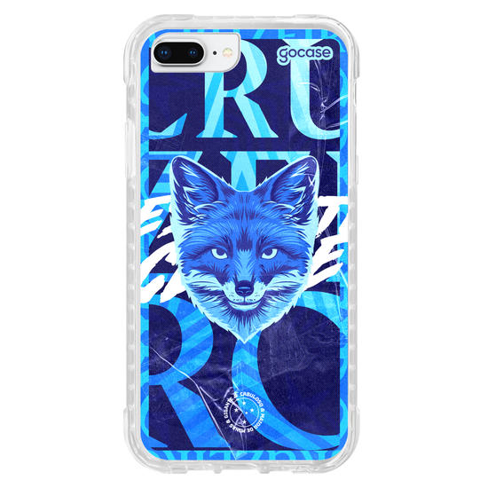 Capinha para celular  Cruzeiro - Raposa Lettering