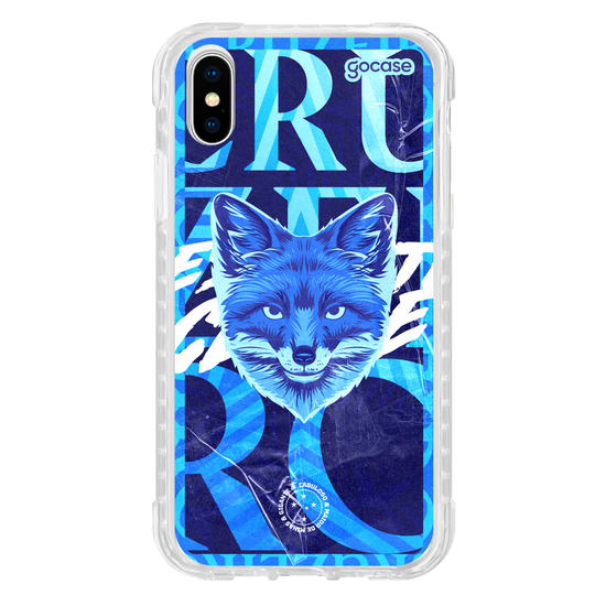 Capinha para celular  Cruzeiro - Raposa Lettering