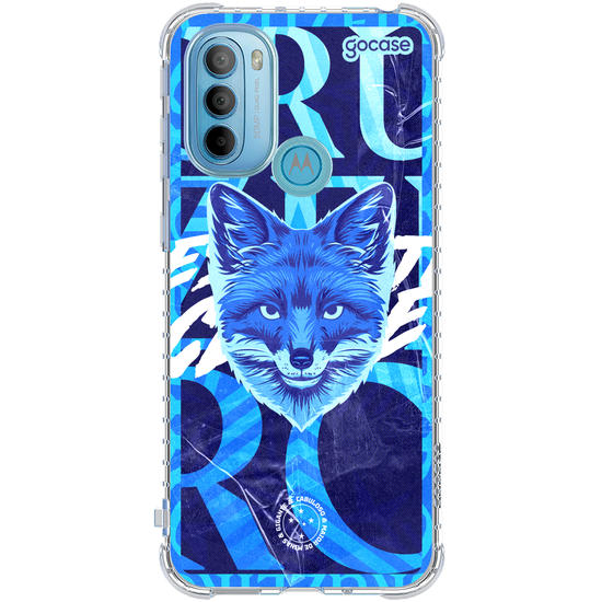 Capinha para celular  Cruzeiro - Raposa Lettering