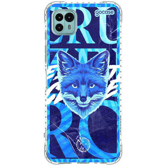 Capinha para celular  Cruzeiro - Raposa Lettering