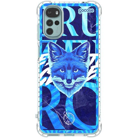 Capinha para celular  Cruzeiro - Raposa Lettering
