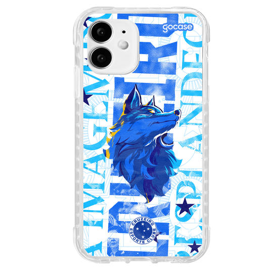 Capinha para celular  Cruzeiro - Silhueta Raposa
