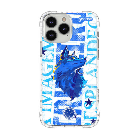 Capinha para celular  Cruzeiro - Silhueta Raposa