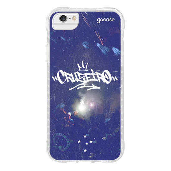 Capinha para celular  Cruzeiro - Street Lettering