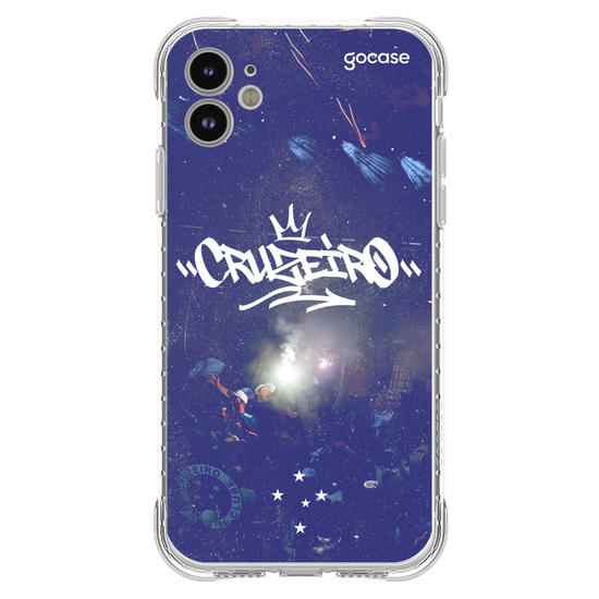 Capinha para celular  Cruzeiro - Street Lettering