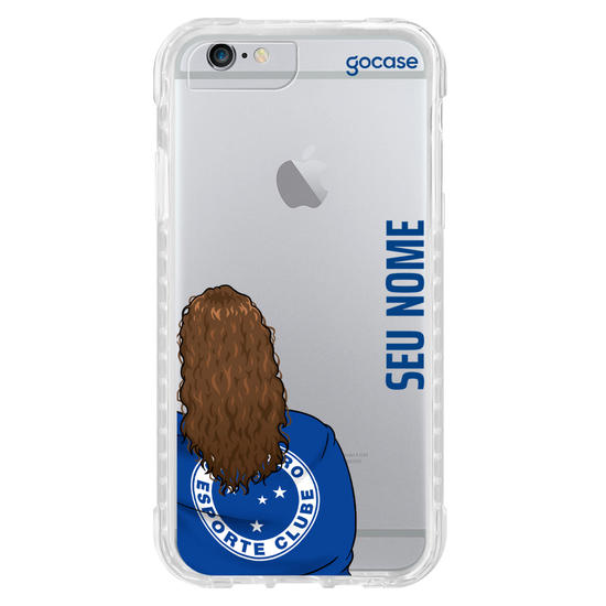 Capinha para celular Cruzeiro - Torcedora Celeste 2