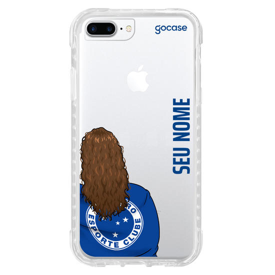 Capinha para celular Cruzeiro - Torcedora Celeste 2
