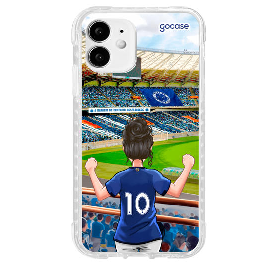 Capinha para celular  Cruzeiro - Torcedora Vibração Celeste