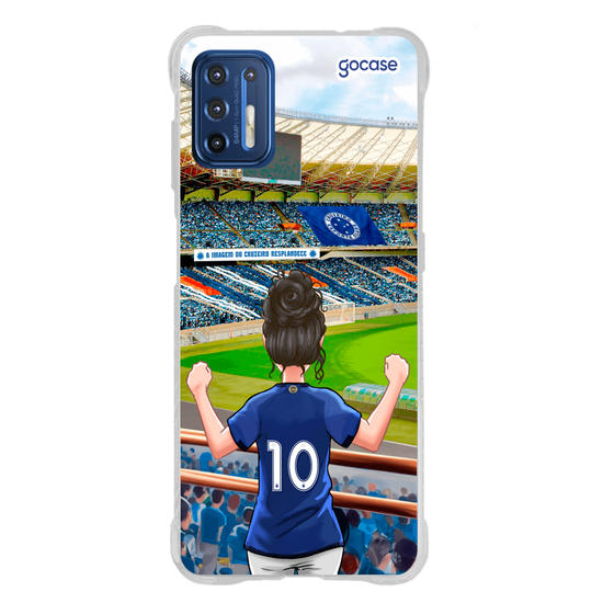 Capinha para celular  Cruzeiro - Torcedora Vibração Celeste