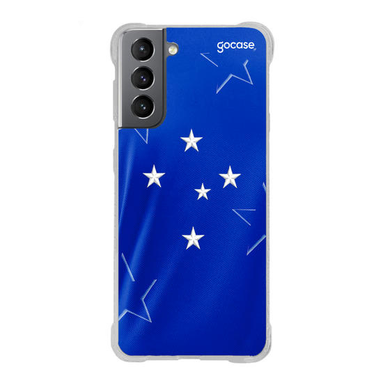 Capinha para celular  Cruzeiro - Uniforme Retrô Escudo - 1997