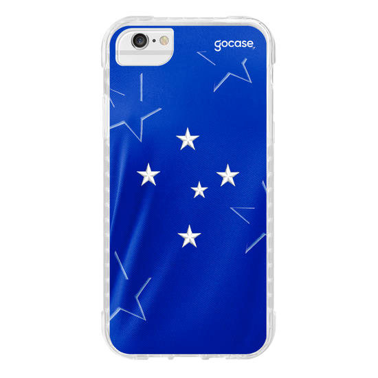 Capinha para celular  Cruzeiro - Uniforme Retrô Escudo - 1997