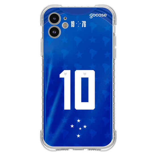 Capinha para celular  Cruzeiro - Uniforme 1 2026 Personalizado
