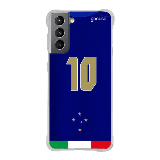 Capinha para celular Cruzeiro - Uniforme 1 2021 Personalizado