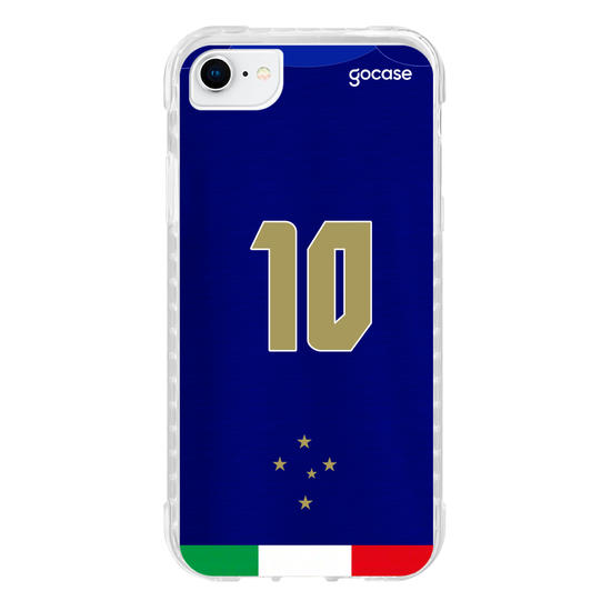 Capinha para celular Cruzeiro - Uniforme 1 2021 Personalizado