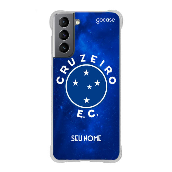 Capinha para celular Cruzeiro - Uniforme 1 2022 Escudo