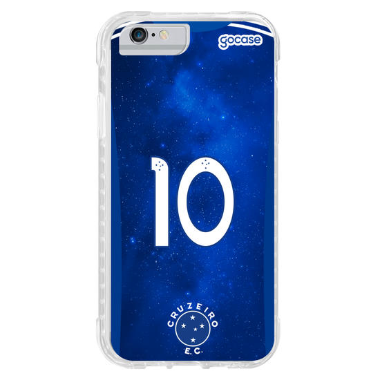 Capinha para celular Cruzeiro - Uniforme 1 2022 Personalizado