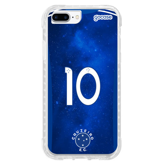 Capinha para celular Cruzeiro - Uniforme 1 2022 Personalizado